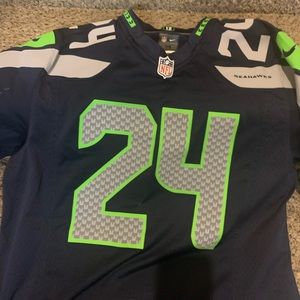 Nike On Field Seattle Seahawks Marshawn Lynch 24 Stitched Home Jersey